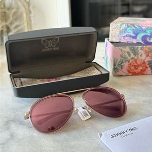 Johnny Was - Malibu Pink “ Stevie” Sunglasses